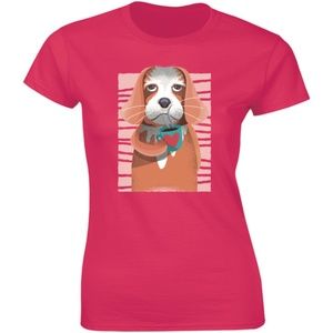 Cavalier King Charles Spenial Dog Drink T-shirt